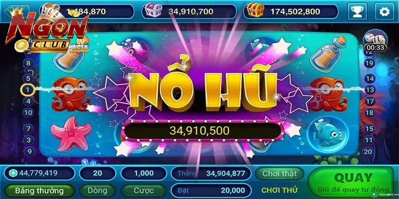 Các ưu điểm của sảnh nổ hũ tại Ngonclub