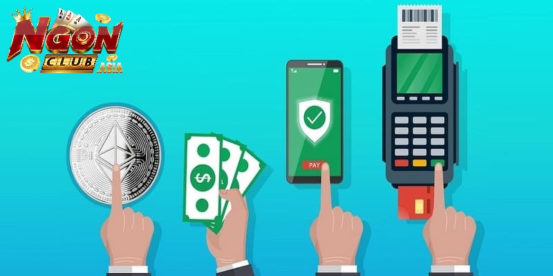 Nhiều phương thức nạp tiền